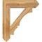 Ekena Millwork Balboa Arts & Crafts Rough Sawn Bracket, Western Red Cedar, 6"W x 30"D x 34"H BKT06X30X34BOA03RWR - alternate 2